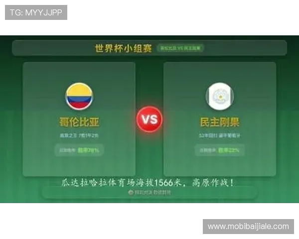 世界杯哥伦比亚民主刚果比赛直播地址全汇总，提供高清在线观看入口